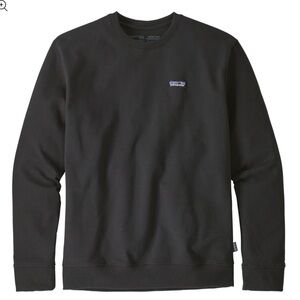 Patagonia Men's Crewneck Sweater in Black